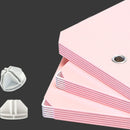 10 Cubes Portable Wardrobe Polypropylene Pink Foldable Closet Storage Organizer