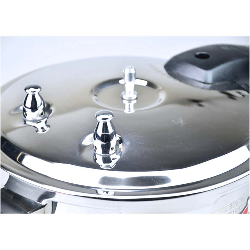 2X Stainless Steel 5L Pressure Cooker Lid Replacement Spare Parts