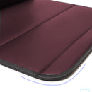 Leather Car Boot Organizer Small Red Foldable Portable Storage Box 30x30x30cm