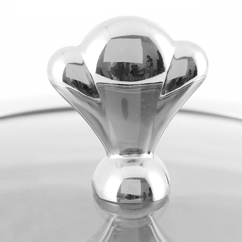 4X Stainless Steel Round Buffet Chafing Dish 3L Glass Top Lid