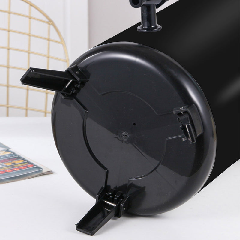 4X 16L Stainless Steel Insulated Hot Cold Milk Tea Dispenser With Faucet Black