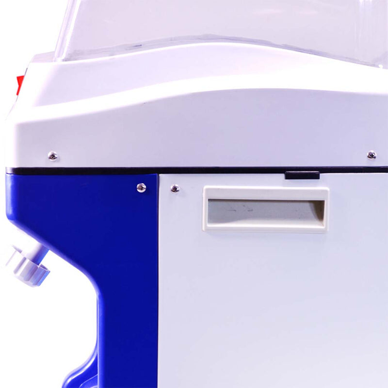 2X Commercial Ice Shaver Stainless Steel 300W 180Kg Hr 80Pc Hopper