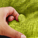 100cm Green Triangular Wedge Pillow Headboard Backrest Tatami Cushion