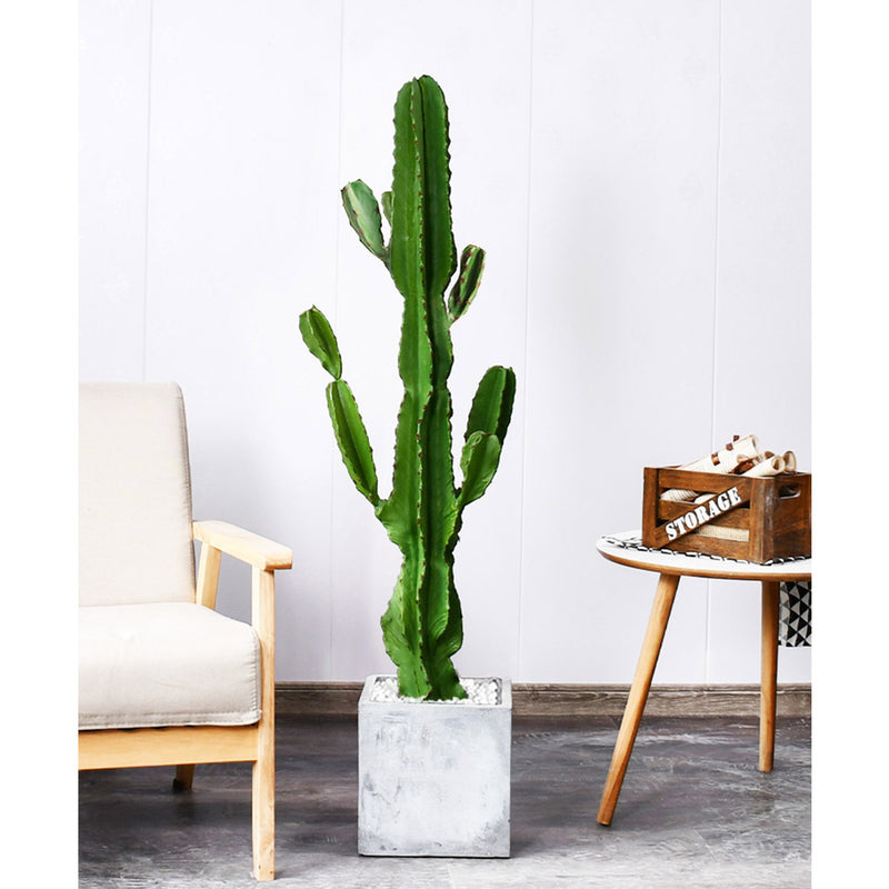 4X Artificial Potted Cactus Plant 105cm Polyurethane 6 Heads Green
