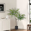 120cm Nandina Artificial Plant Lifelike Bamboo Tree Home Office Decor Green