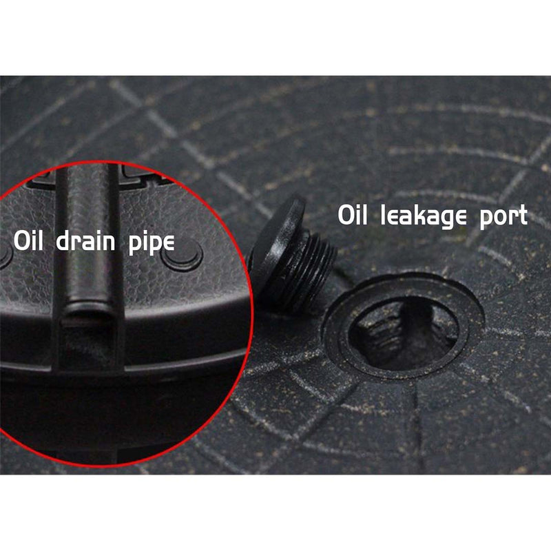 Portable Stone BBQ Grill Plate Non Stick Korean Gas Stove Round Smokeless Cook