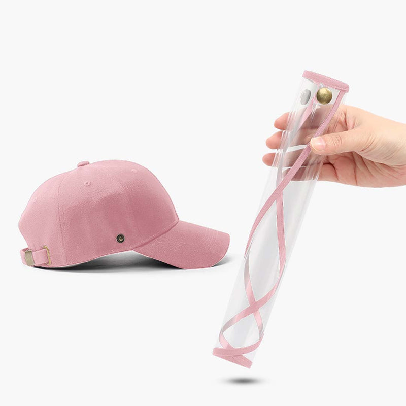 2X Kids Protective Hat Cotton TPU Full Face HD Shield Pink 26cmx35cm 46 To 54cm