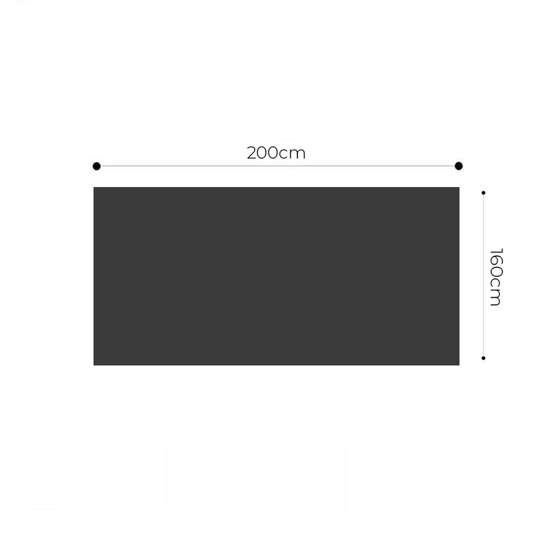 Throw Blanket Faux Polyester Rabbit Fur Double Layer 160X200cm Coffee