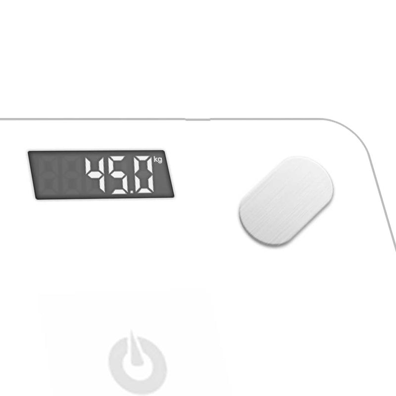 2X Wireless Bluetooth Body Fat Scale Bathroom Weighing Health Analyzer White
