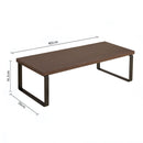 Black Monitor Stand 40cm Ergonomic Desk Organizer Heightening for Home Office