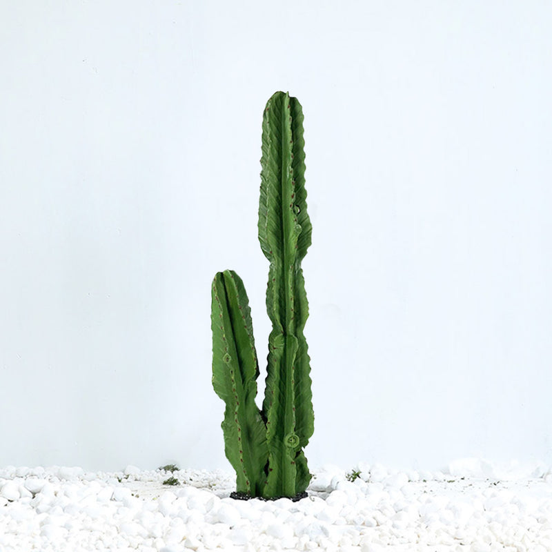 2X 95cm Polyurethane Potted Artificial Cactus Plant Realistic Green