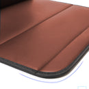 4X Leather Car Boot Organizer 55x30x30cm Collapsible Foldable Storage Box Coffee