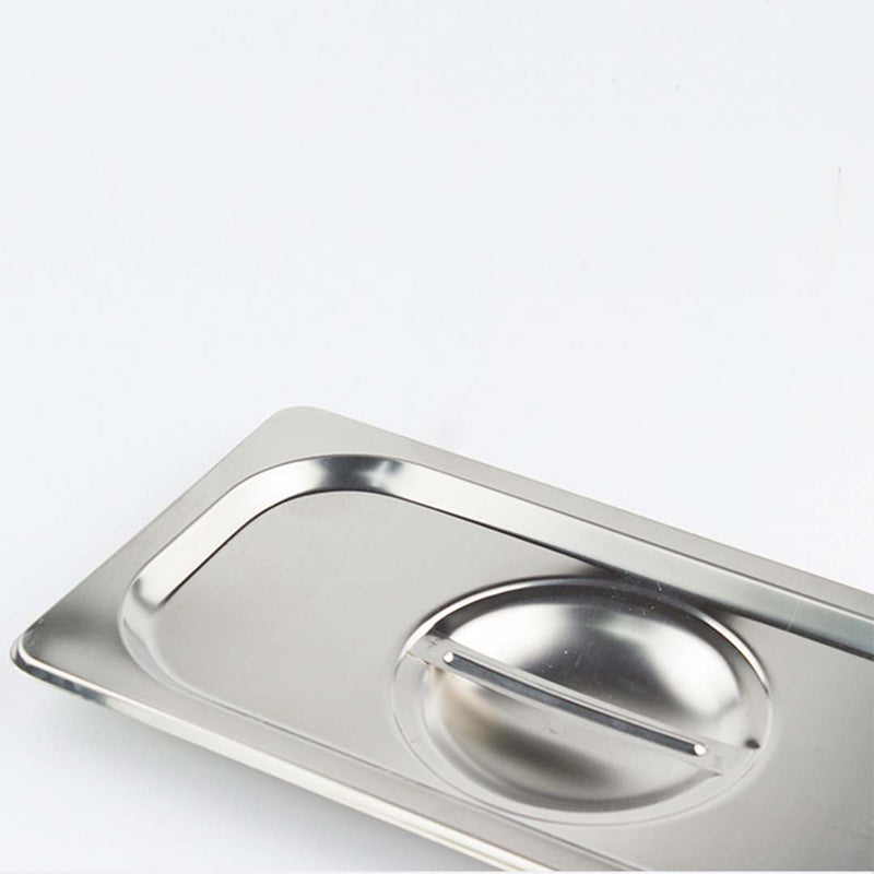 4X Gastronorm GN Full Size 1/1 Stainless Steel Lid 325 X 530mm Centre Handle