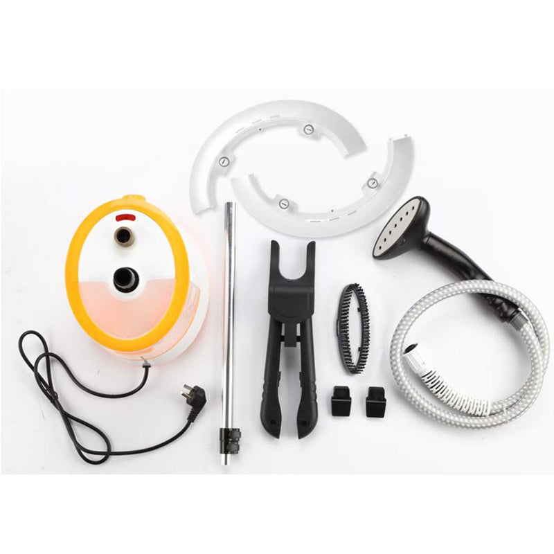 Garment Steamer 1800W 1.5L Water Tank Telescopic Pole 134cm 60 Min Fabric Brush