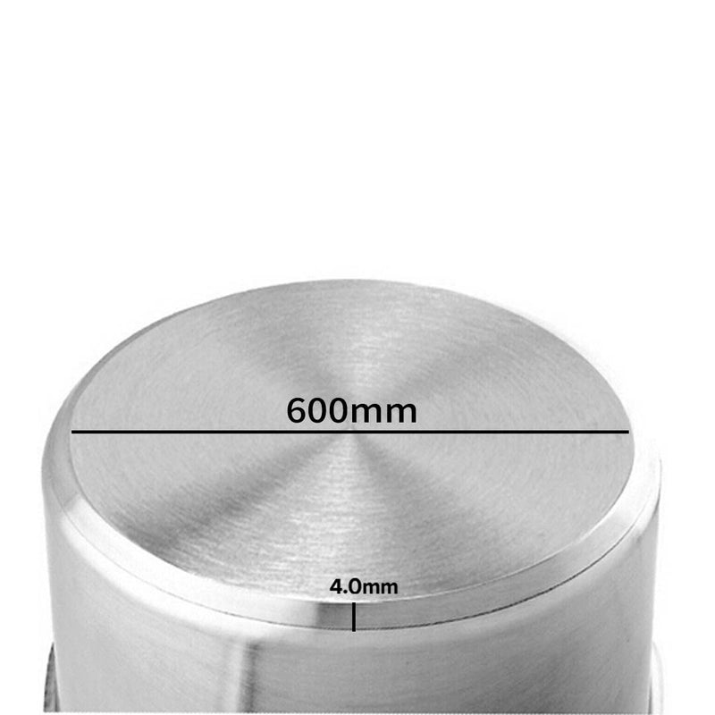 Stock Pot 225L 18/10 Stainless Steel Thick Sandwich Bottom Induction Ready