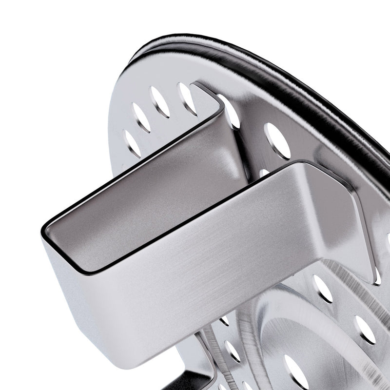 43cm 18/10 Stainless Steel Steamer Insert Stockpot Rack 3 Legs Silver