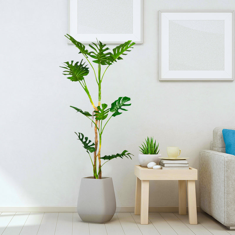 Tropical Monstera Palm Artificial Plant 175cm Real Touch UV Protection Green