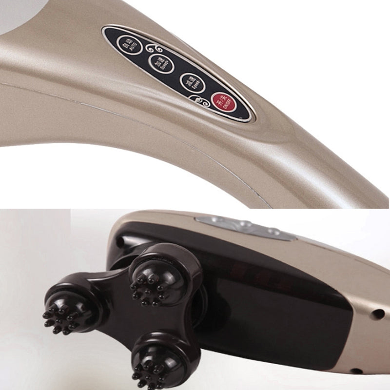 2X Handheld Full Body Massager 6 Attachments Dual Speed Deep Tissue Lightweight