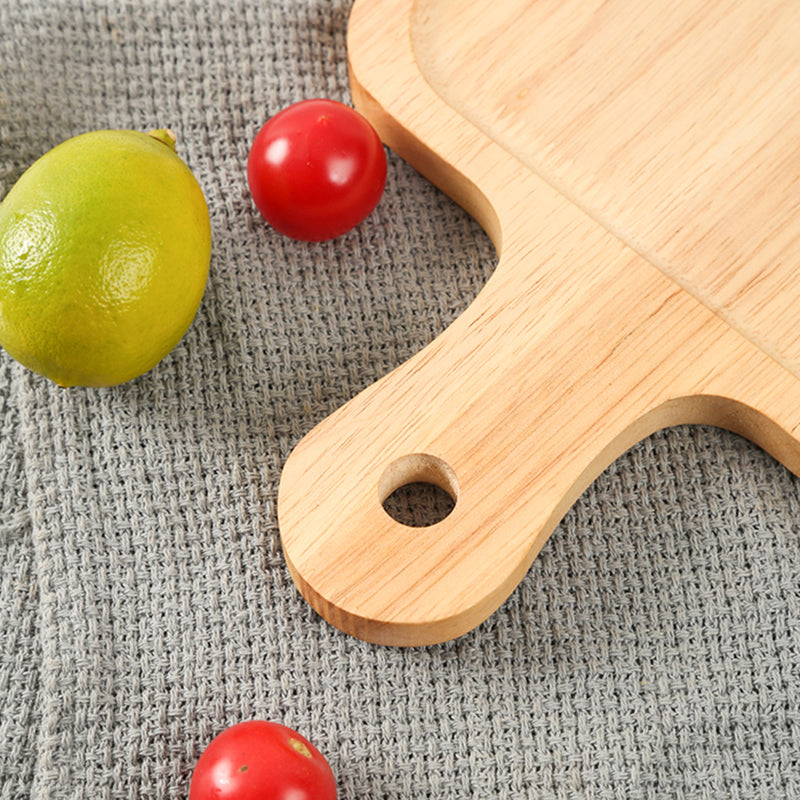 40cm Rectangle Oak Wood Serving Tray Premium Charcuterie Board Brown