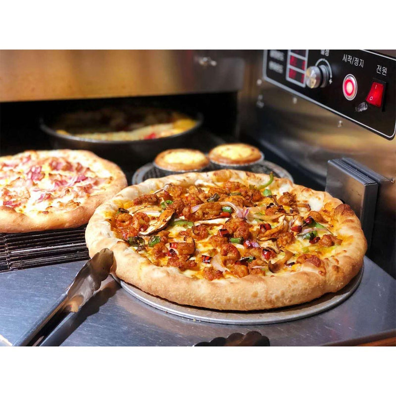 10 Inch Round Nonstick Aluminium Pizza Baking Pan Restaurant Grade Mesh