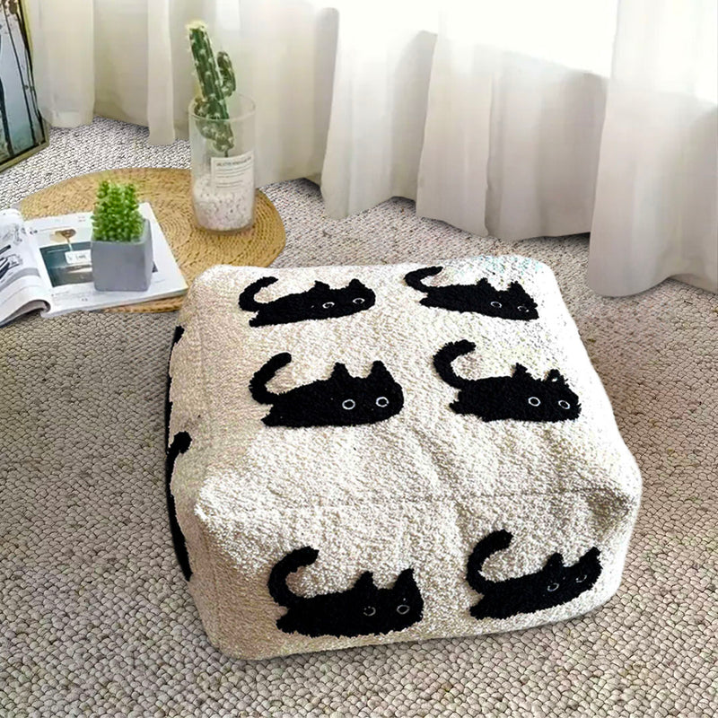 2X 50cm Polyester Pouf Cushion Epp Particle Insert Multicolor Plush