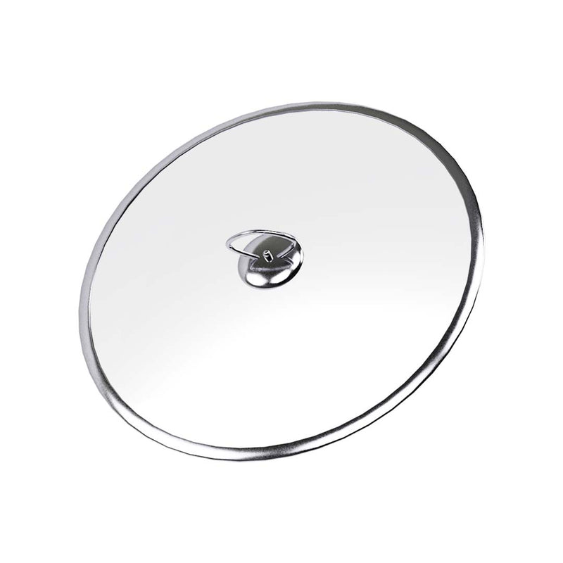 28cm Stainless Steel Tri Ply Saucepan With Glass Lid Helper Handle Induction