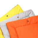 Yellow Dual-purpose Cat Dog Bed Warm Plush Kennel Mat Anti Slip Cushion 40cm