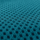 1 Seater Blue Sofa Cover Ruffled Skirt Polyester High Stretch Couch Protector