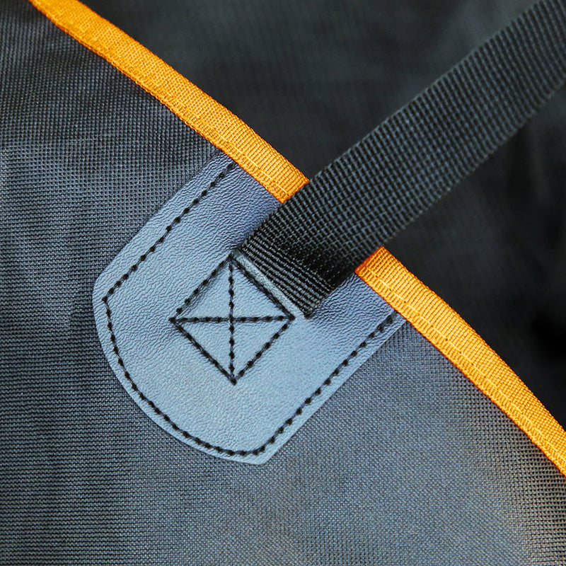 Pet Car Seat Cover 600D Oxford 137x147x35cm Waterproof Padded Nonslip Black