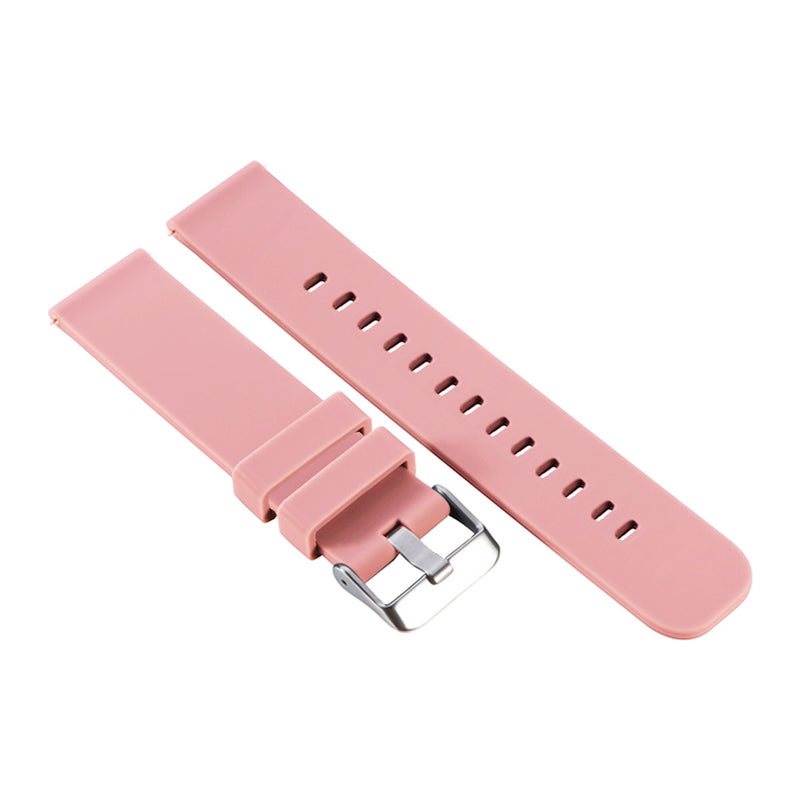 Smart Sport Watch Silicone Waterproof Replacement Strap Compatible Model P8 Pink