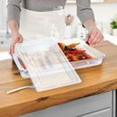 100mm Clear Gastronorm GN 1/1 Food Tray Storage Polycarbonate with Lid