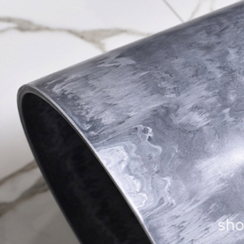 32cm Polypropylene Resin Round Tapered Planter Weathered Grey Concrete Look