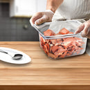 100mm Gastronorm Food Tray Set of 4 Polycarbonate Transparent Dishwasher Safe