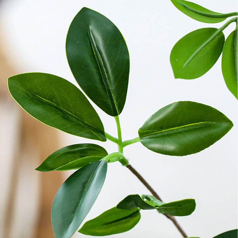 4X 180cm Green Faux Watercress Tree Silk Leaves Plastic Trunk Indoor Potted