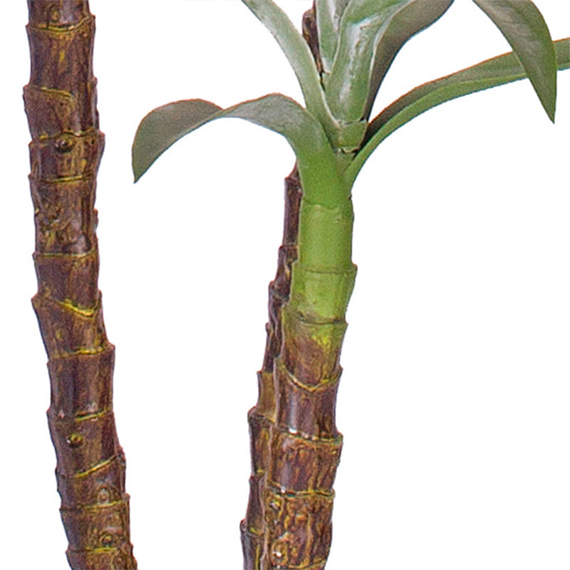 180cm Artificial Dracaena Yucca Tree Green Indoor Plant with Black Pot Decor