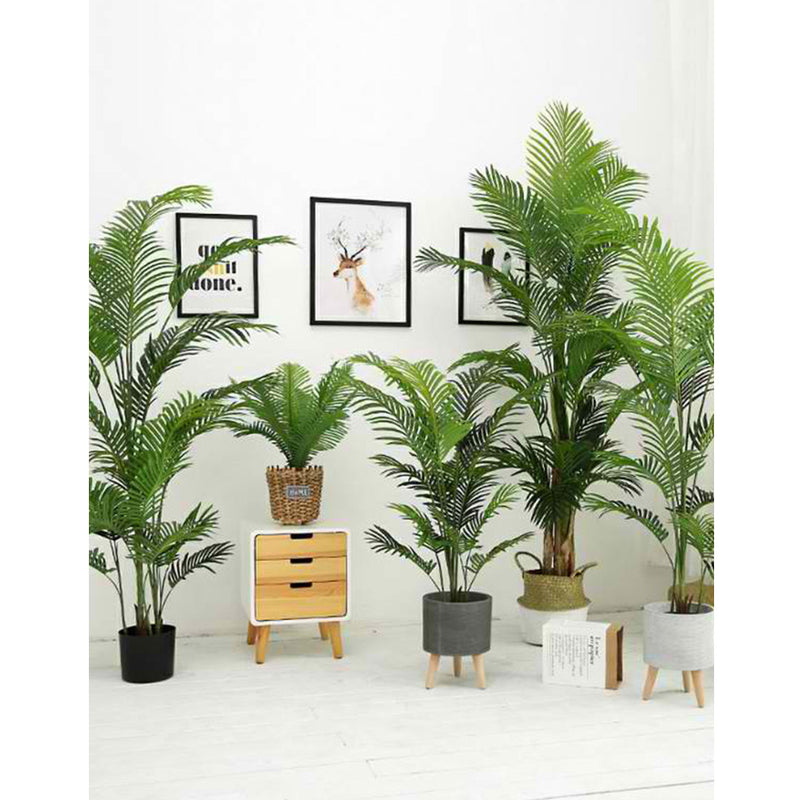 2X 145cm Green Artificial Sunflower Tree Indoor Outdoor Fake Plant Decor