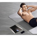 Wireless Digital Body Fat Bathroom Scale LCD Display 180kg Black