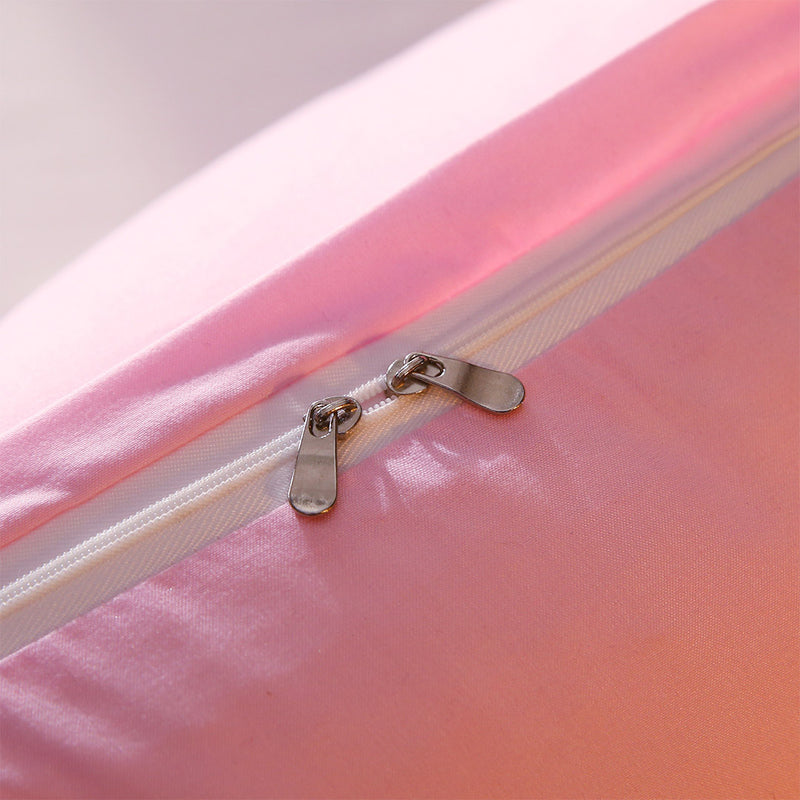 4X Princess Headboard Pillow 180cm Pink Polyester Backrest Cushion Decor