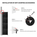 10 Tier Shoe Rack Organizer Stackable Portable Storage Stand With Cover