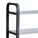 5 Layer Shoes Slippers Organizer Rack 71x21cm Space Saver Entryway Closet