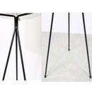 4X 80cm Tripod Plant Stand with White Pot Metal Frame Indoor Display Rack