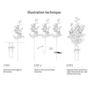 10pcs Artificial Silk Rose Bouquet Table Decor Wedding Party Centerpieces Red