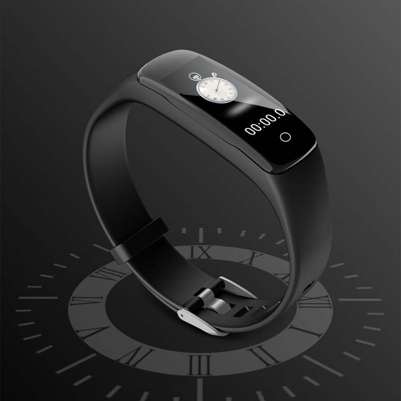 2X Smart Watch Fitness Tracker Touch Screen Heart Rate Blood Pressure IP67 Blue