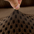 1-Seater Coffee Sofa Slipcover Ruffled Skirt Stretchable Durable Protector