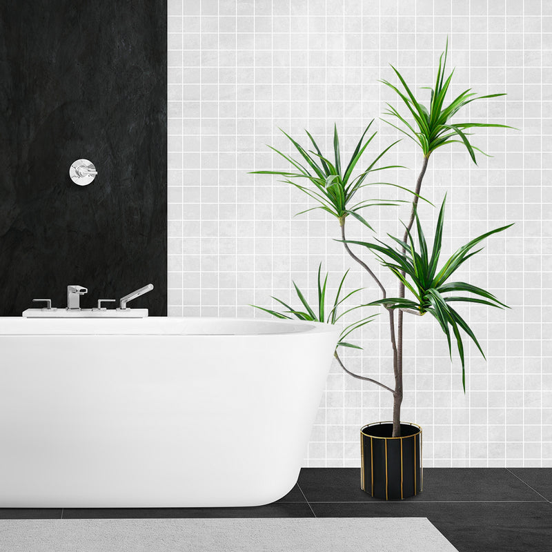 4X 180cm Artificial Dracaena Rubberised Silk Eco-Friendly Green Home Office Decor