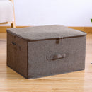 Large Foldable Coffee Storage Box Polyester Canvas Moisture Proof Organizer