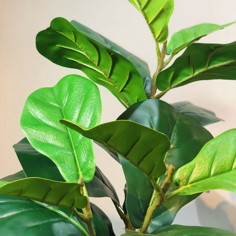 Potted Artificial Tree 155cm Polyurethane Polyethylene Realistic Green Indoor
