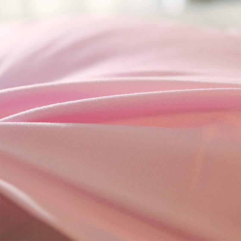 180cm Pink Princess Pillow Backrest Headboard Sofa Cushion with Ruffle Lace