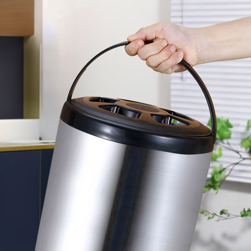 10L Stainless Steel Insulated Portable Beverage Dispenser Hot Cold With Tap