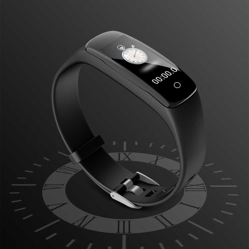 Fitness Smart Watch V8 Touch Screen Heart Rate Bp Monitor Ip67 Blue Tpu Band